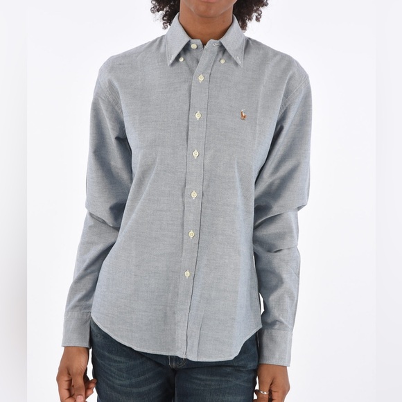 NWT - Polo Ralph Lauren Women’s Classic Fit Oxford Shirt - Size L - Picture 2 of 8